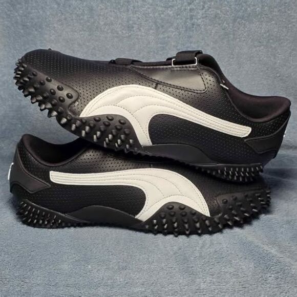 Puma Mostro Perf Sneakers Black White Mens US 11 main image 7